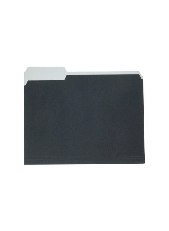 Pendaflex Top Tab File Folder Black/Grey - Image 1