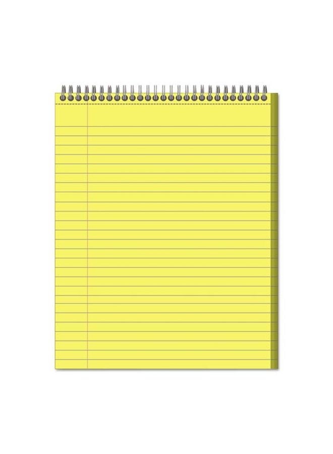 Mead Cambridge Spiral Bound Legal Pad Yellow/Grey  - Image 1