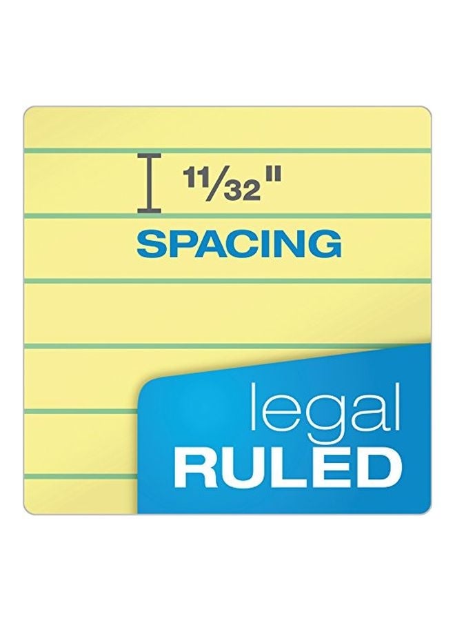 TOPS 12-Piece The Legal Pad Writing Pad Yellow  - Image 3