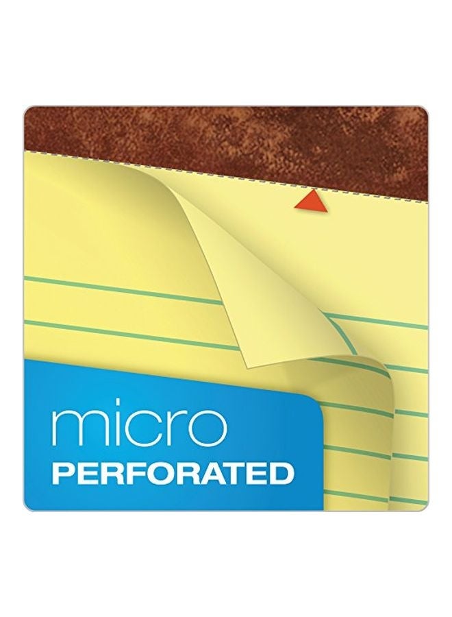 TOPS 12-Piece The Legal Pad Writing Pad Yellow  - Image 4