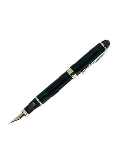 JINHAO 18KGP Fountain Pen Dark Green/Gold  - Image 2