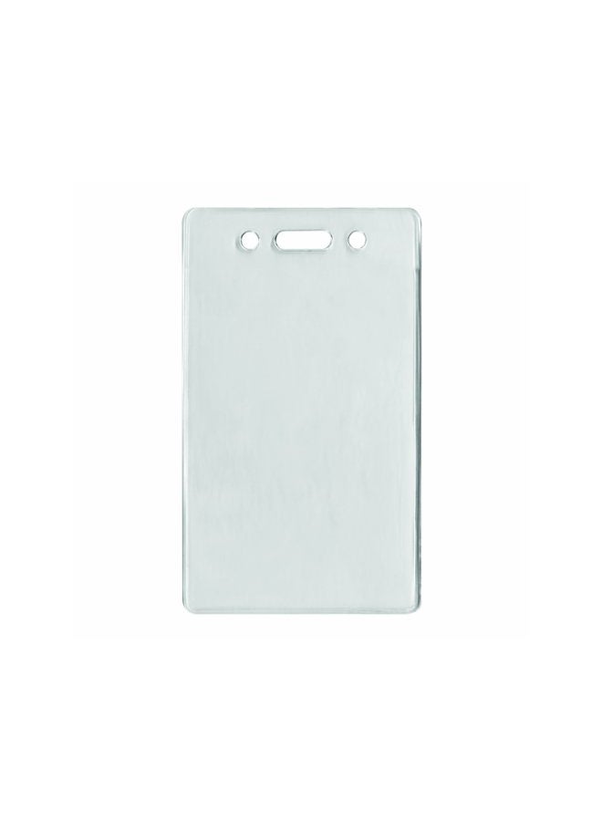 أدفانتوس طقم حاملات لشارات الهوية مكون من 50 قطعة شفاف - Image 2