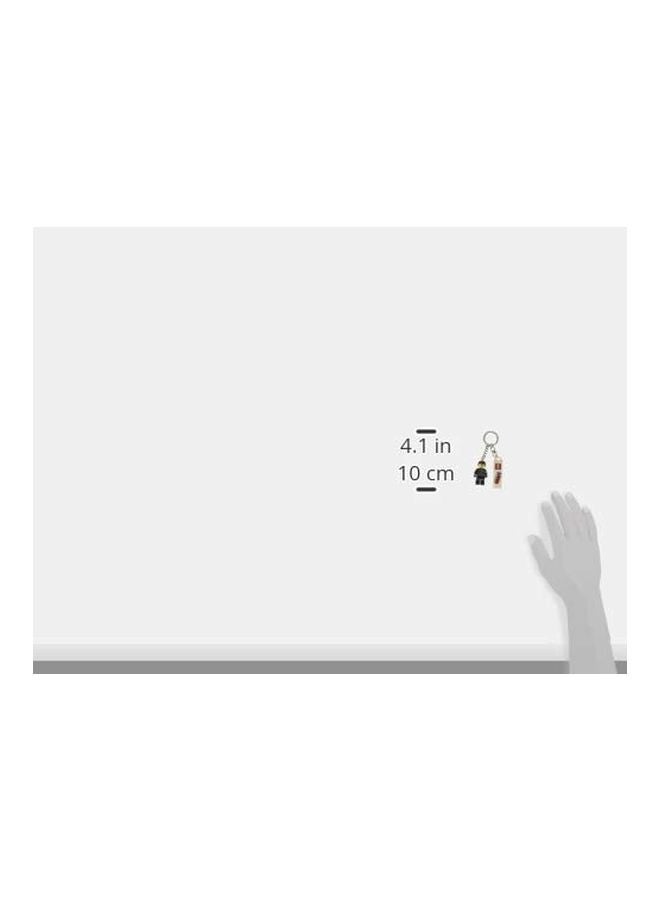 ليغو سلسلة مفاتيح على شكل شخصية الشرطي السيء أسود/فضي - Image 4