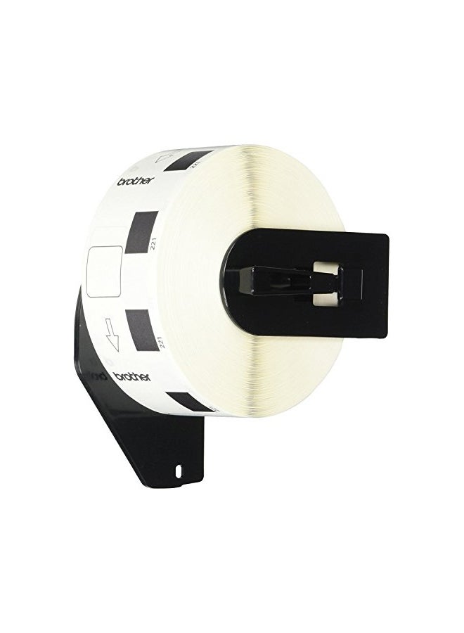 brother 1000-Piece Square Paper Label Set White - Image 3