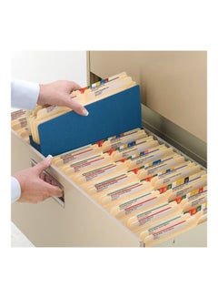 Smead 10-Piece File Expansion Pocket Blue/Beige  - Image 4