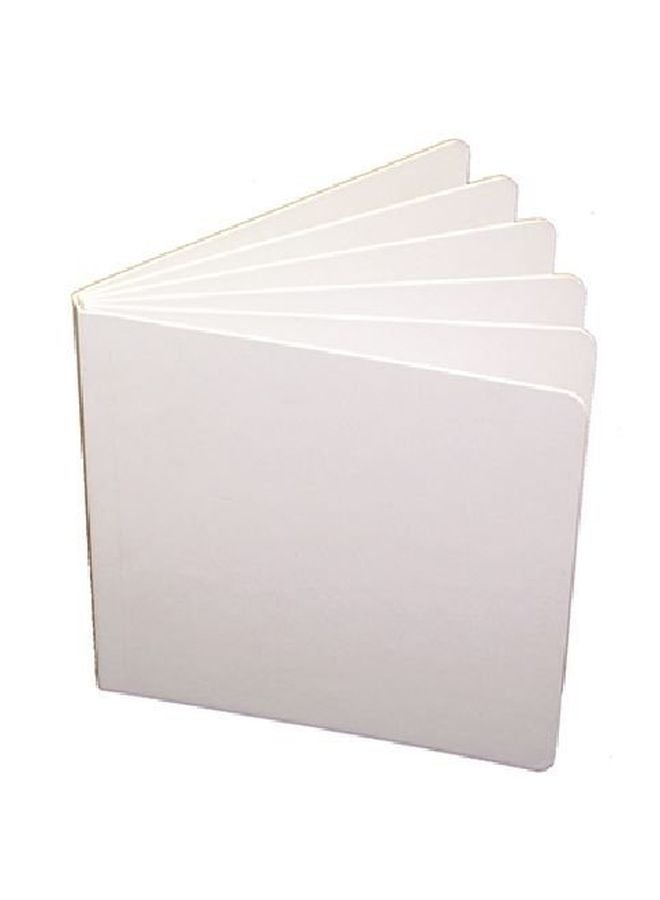 Ashley Productions Hardcover Blank Book White 