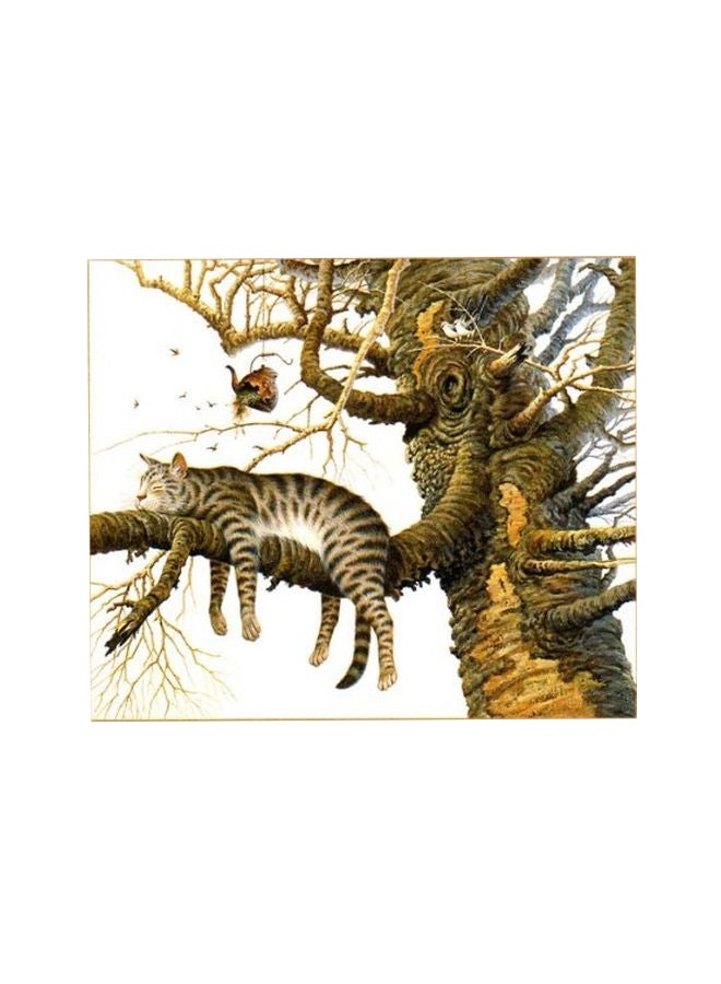 Leanin' Tree 20-Piece Cat Tales Blank Greeting Cards And Envelopes - Image 1