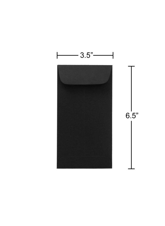 JAM Paper - 25-Piece Premium Business Envelope Set Black - Image 1