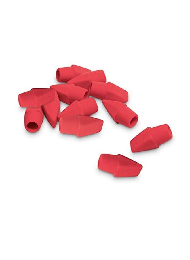 12-Piece Eraser Caps Red - v1552581399/N21986184A_1