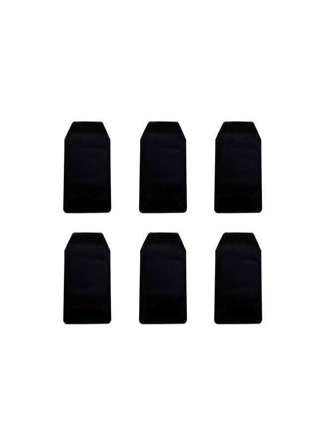 ALAGO 6-Piece Pocket Pen Protector Black - Image 1
