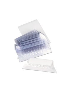 UNIVERSAL Hanging File Folder Index Tabs Clear  - Image 1