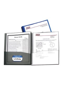 C-Line C-Line 8-Pocket Spiral-Bound Poly Portfolio, Letter Size, 1 Portfolio, Color May Vary (33080)  - Image 3