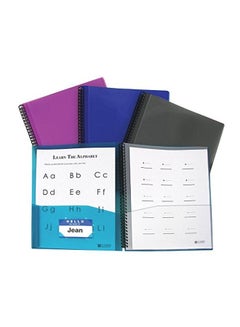 C-Line C-Line 8-Pocket Spiral-Bound Poly Portfolio, Letter Size, 1 Portfolio, Color May Vary (33080)  - Image 4