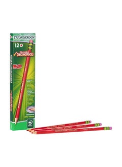 12-Piece Pre-Sharpened Pencil Set Red/Green - v1552581497/N21986524A_3