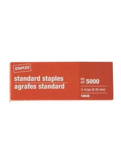 Staples 5-Piece Standard Staples Silver  - Image 1