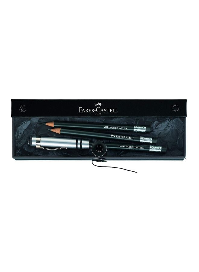 Perfect Pencil Gift Set Green/Silver