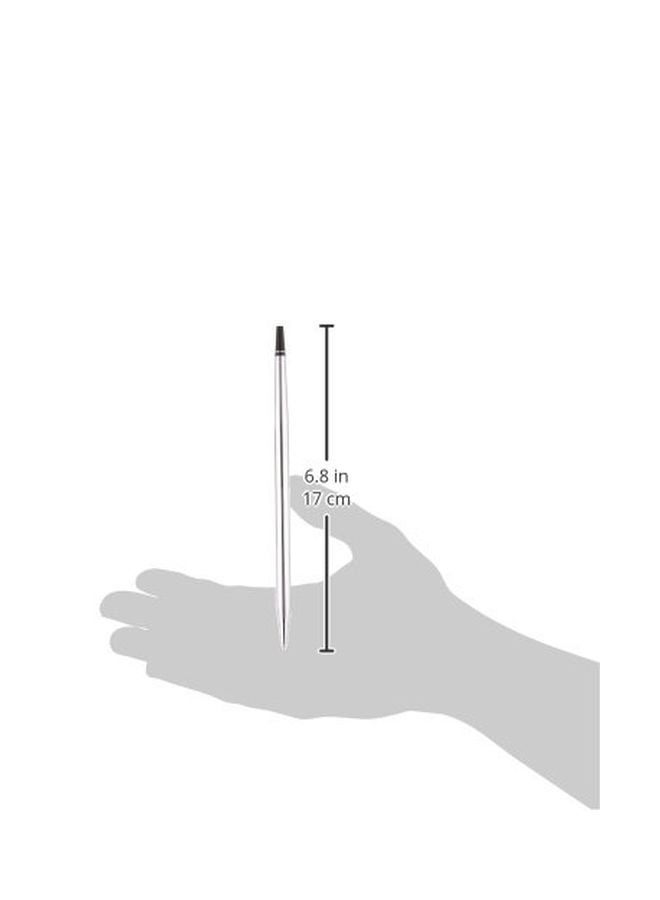 كروس قلم حبر جاف كروم لامع كروي الرأس مناسب للمكتب طراز 5022 متعدد الألوان - Image 3