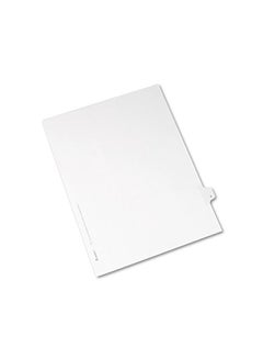 AVERY 25 Piece Individual Legal Exhibit Divider White  - Image 3