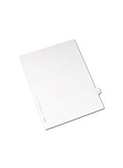 AVERY 25 Piece Individual Legal Exhibit Divider White  - Image 2