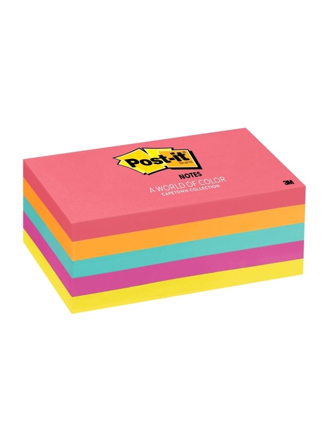 5-Piece Sticky Notes Multicolour