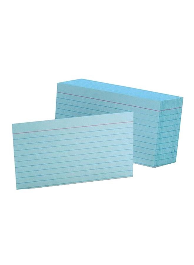 Esselte 100-Piece Ruled Index Cards Set - Image 1