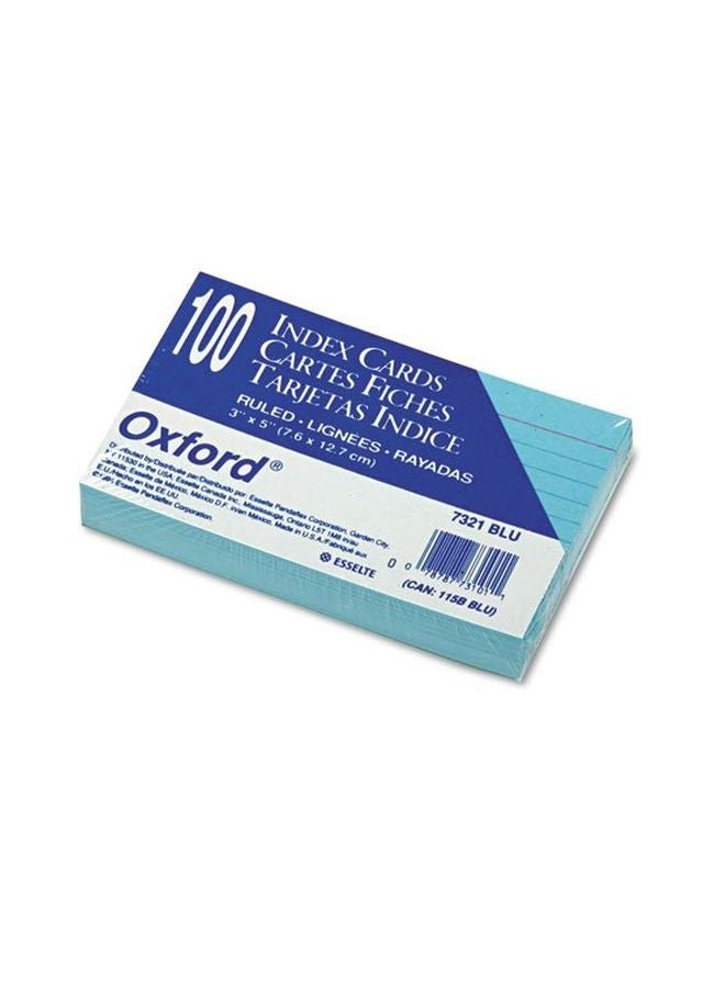 Esselte 100-Piece Ruled Index Cards Set - Image 2