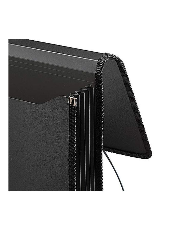 Smead Premium Poly Wallet With Closure Black - Image 3