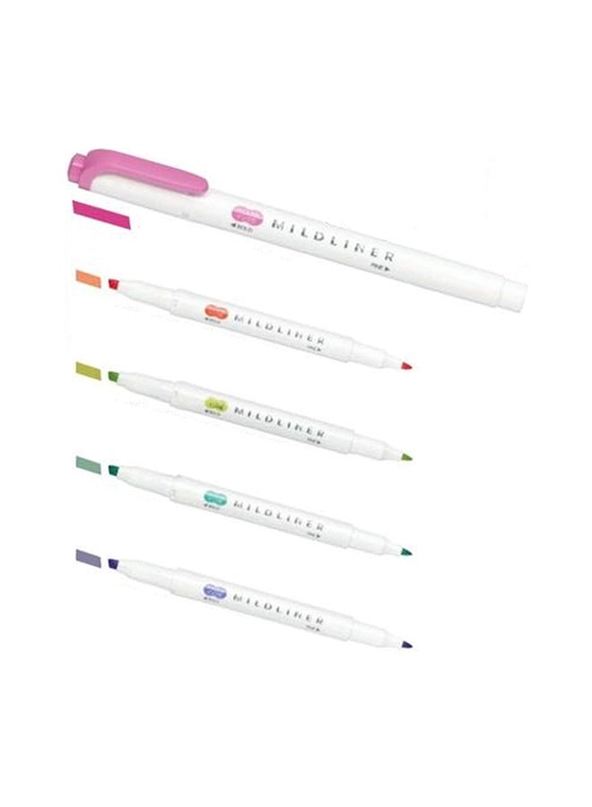 Ifusion Highlighter Pen Set Multicolour  - Image 2
