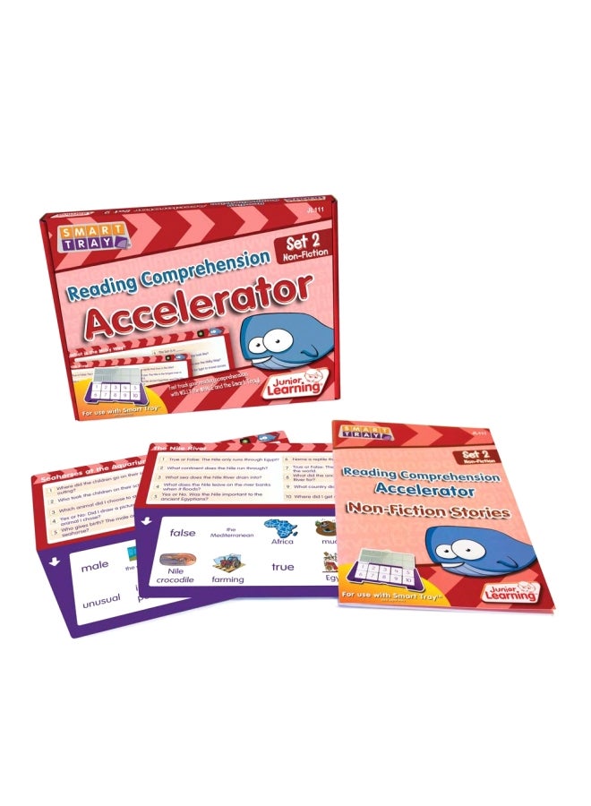 Junior Learning Reading Comprehension Accelerator - Set 2 Multicolour 