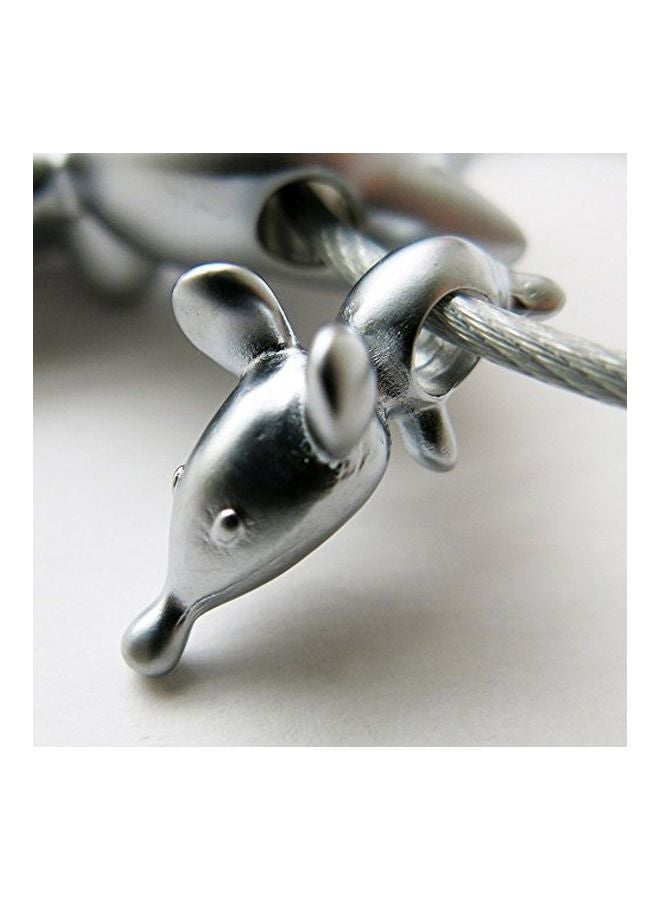 Troika Chrome Plated Keyring Silver  - Image 4