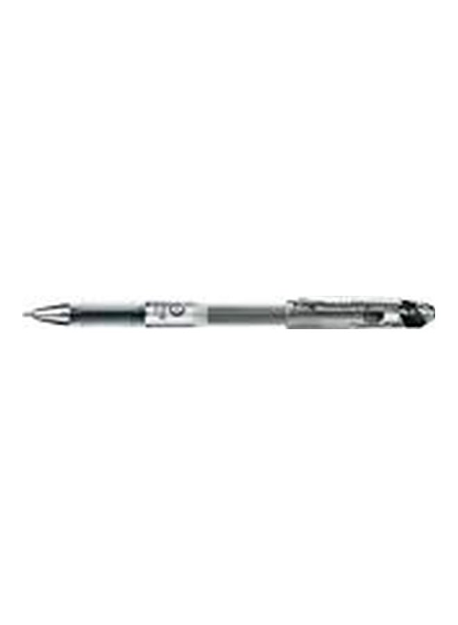 Pentel Needle Tip Ballpoint Pen Clear/Black - Image 3