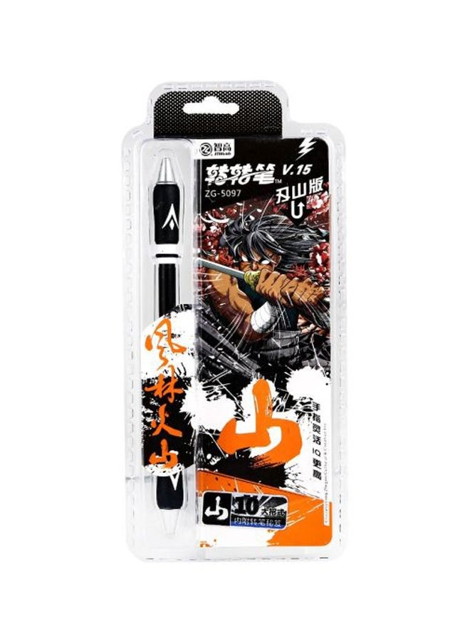 ZHIGAO Non-Slip Spinning Pen Black - Image 1