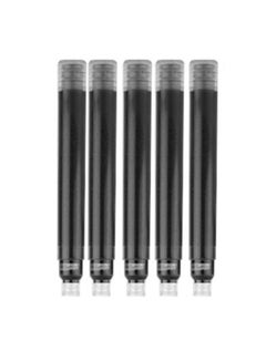 JINHAO Pack Of 5 Fountain Pen Ink Cartridge Black  - Image 2
