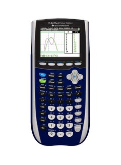 TEXAS INSTRUMENTS Graphical Calculator Blue/Black/Silver 