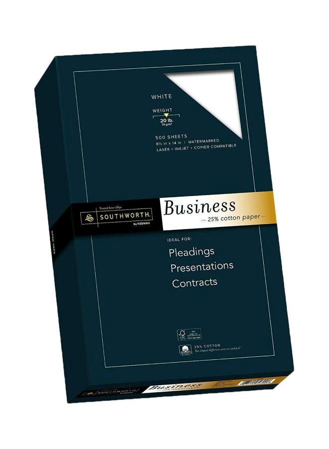 Southworth 500-Sheet Cotton Business Paper  - Image 1