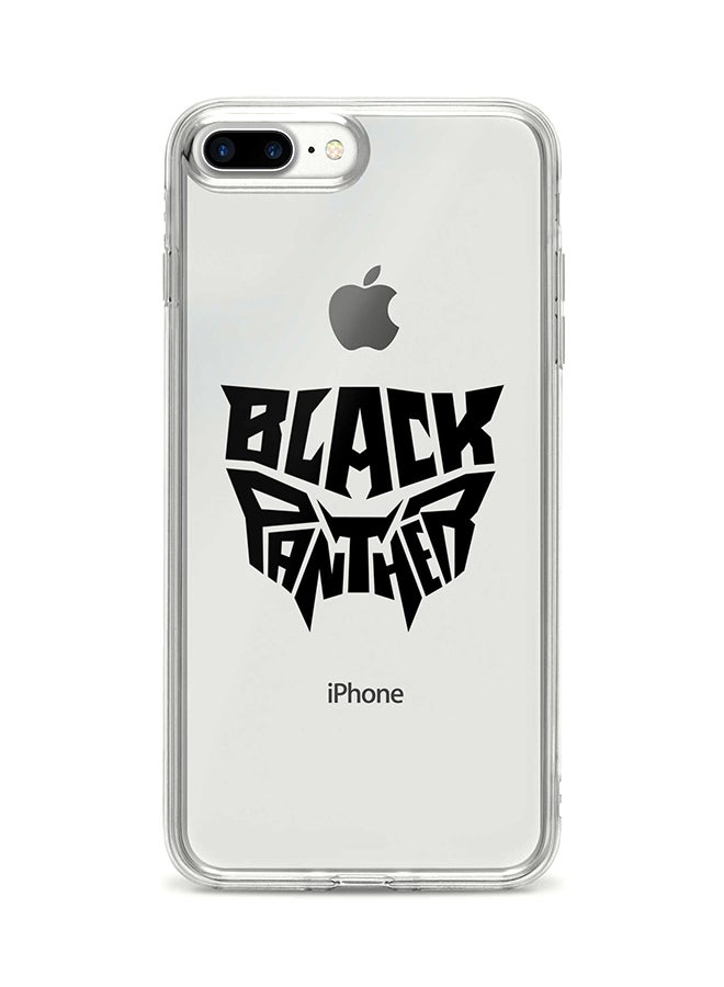 Stylizedd Protective Case Cover For Apple iPhone 8 Plus Black Panther Icon