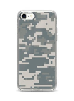 Protective Case Cover For Apple iPhone 8 Digital Camo Full Print