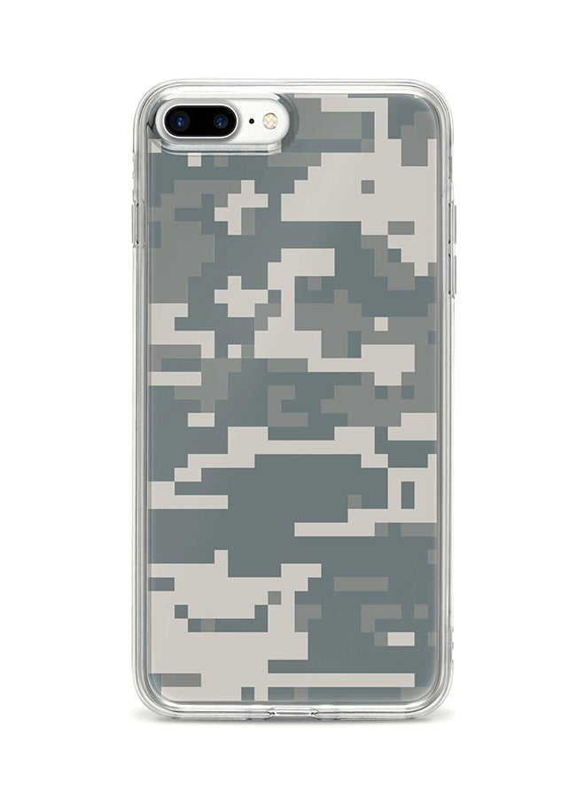 Stylizedd Protective Case Cover For Apple iPhone 8 Plus Digital Camo Full Print 