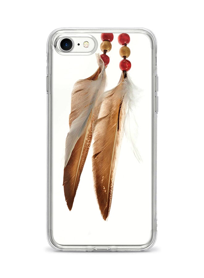Protective Case Cover For Apple iPhone 8 Chief Longfeathers Full Print