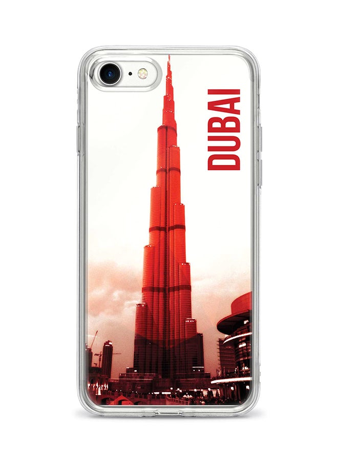 Stylizedd Protective Case Cover For Apple iPhone 8 Dubai - The Burj Full Print
