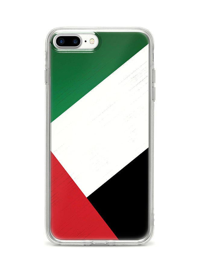 Protective Case Cover For Apple iPhone 8 Plus Flag Of Uae Full Print