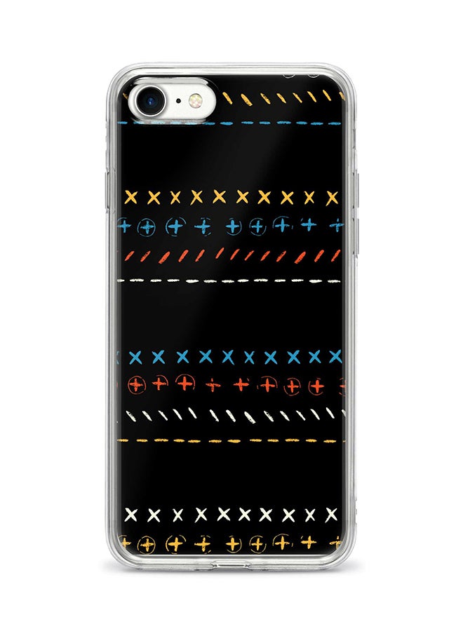 Protective Case Cover For Apple iPhone 8 Basic Math Full Print
