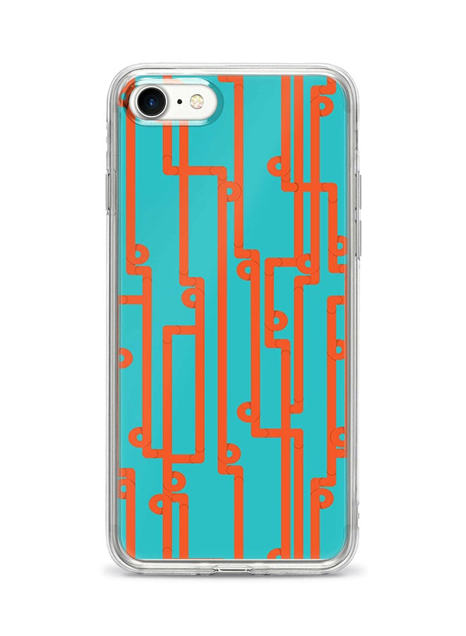 Stylizedd Protective Case Cover For Apple iPhone 8 Pipe Puzzle Full Print
