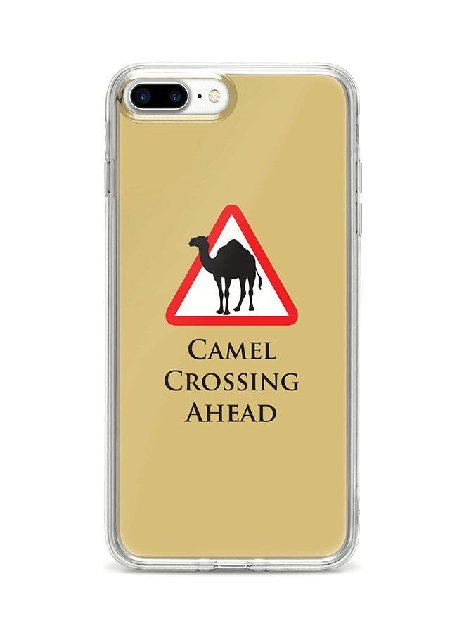 Stylizedd Protective Case Cover For Apple iPhone 8 Plus Camel Crossing Full Print