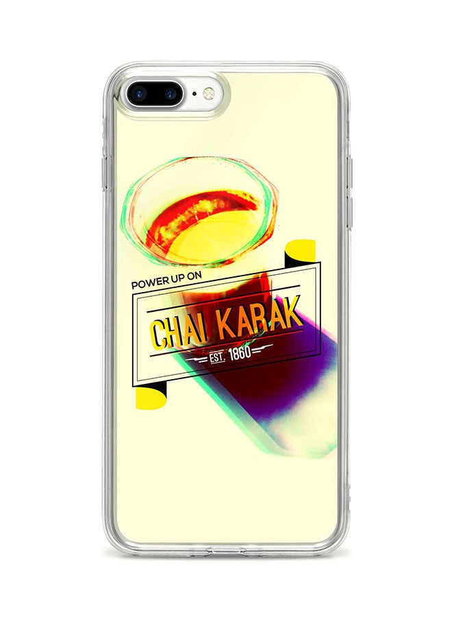 Protective Case Cover For Apple iPhone 8 Plus Chai Karak Full Print