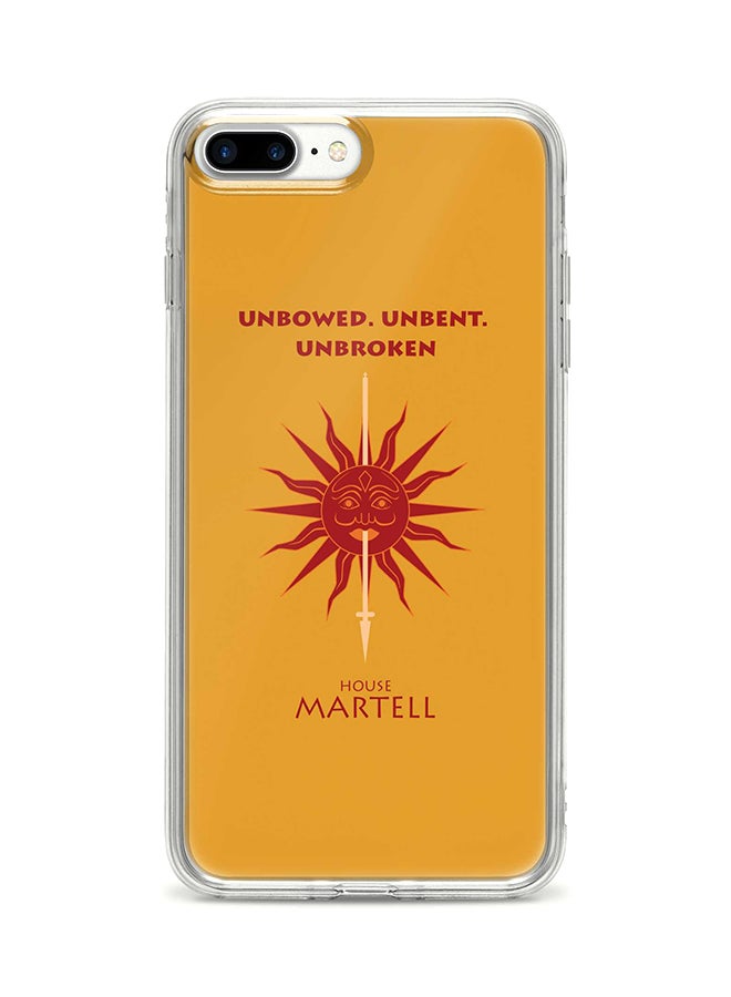 Stylizedd Protective Case Cover For Apple iPhone 8 Plus Got House Martell Full Print