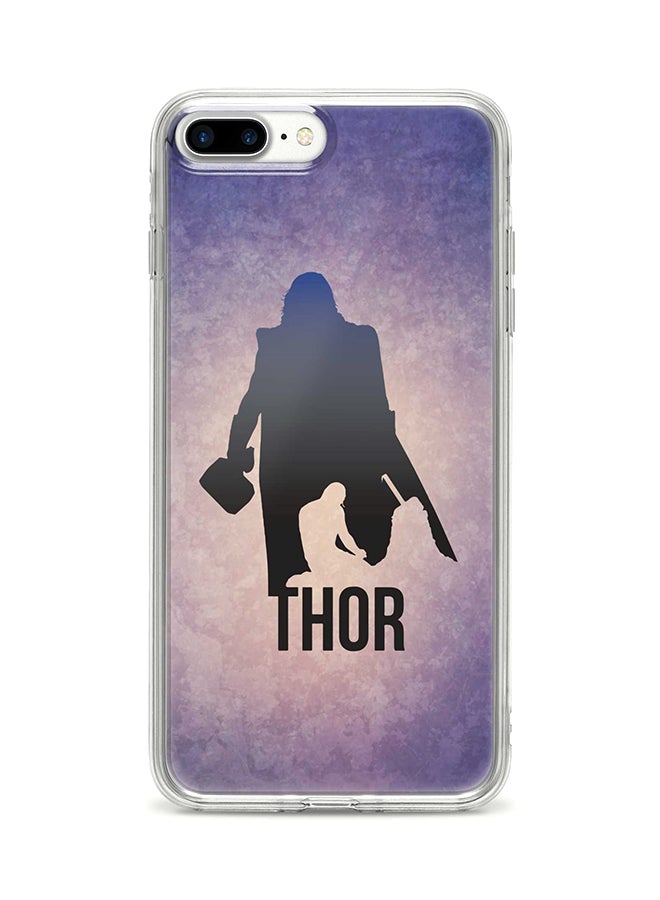 Stylizedd Protective Case Cover For Apple iPhone 8 Plus Thor Vs Thor Full Print
