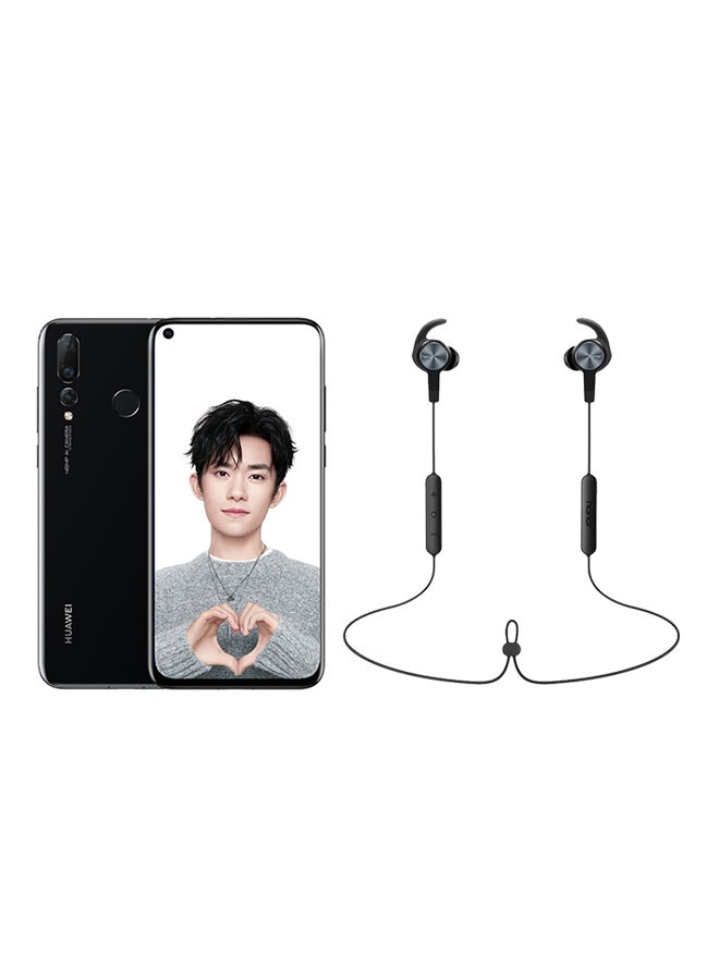 HUAWEI - Nova 4 Dual SIM Black 128GB 4G LTE With Sport Bluetooth - Image 1