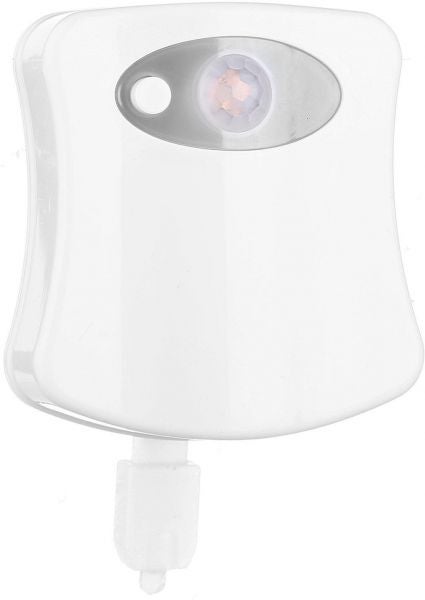 Colour Changing Motion Sensor Toilet Light Blue/Red/Green - Image 1