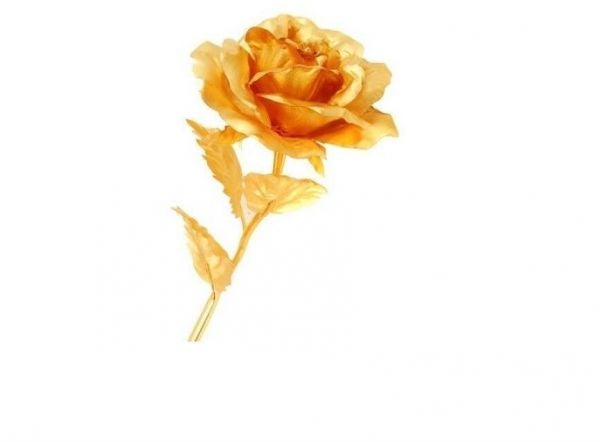 Generic - 24K Gold Plated Rose Flower With Gift Box Gold - Image 1